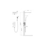 Душевая система Timo SX 503900 SM хром