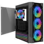 Компьютерный корпус Ginzzu SL400 FAN RGB