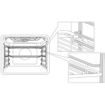 Встраиваемый электрический духовой шкаф Korting OKB 8931 CESX