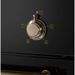 Встраиваемый газовый духовой шкаф Maunfeld EOGC604RBG.MT