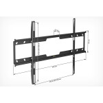 Кронштейн для телевизора Holder LCD-F6618-B