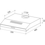 Вытяжка Lex S 600 white