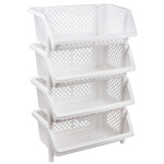 Этажерка Альтернатива Универсал М6528 белый