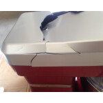 Кухонный комбайн Clatronic KM 3630 красный (УЦЕНКА)