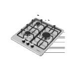 Встраиваемая газовая варочная панель HOMSair HGS433S