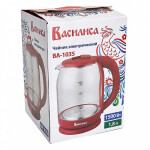 Чайник электрический Василиса ВА-1035 бордовый