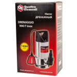Насос дренажный Quattro Elementi Drenaggio 900 F
