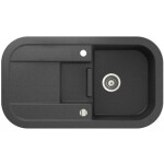 Кухонная мойка Marmorin Laver black metalic (510 513 012)