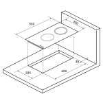 Встраиваемая электрическая варочная панель Kuppersberg FQ3VR02
