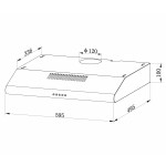 Вытяжка Hebermann HBUH 60.1 W