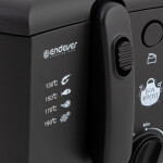 Фритюрница Endever Skyline FR-115 черный/стальной