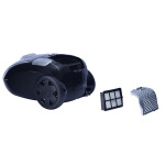 Пылесос Centek CT-2519 черный/хром