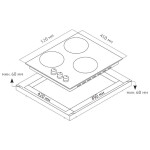 Встраиваемая газовая варочная панель Korting HG 465 CTRN