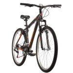 Велосипед Foxx 27.5 ATLANTIC черный, алюминий, размер 20 (27AHV.ATLAN.20BK2)