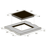 Встраиваемая электрическая варочная панель Zugel ZEH602B