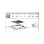 Встраиваемая индукционная варочная панель Korting HI 32021 B