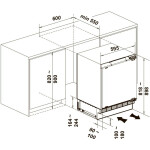 Встраиваемый холодильник Lex RBI 102 DF