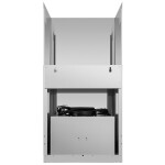 Каминная вытяжка Maunfeld Box Push 40 сталь