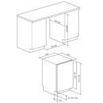 Встраиваемая посудомоечная машина Graude Comfort VG 45.2 S