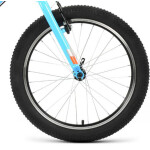 Велосипед Forward Dakota 20 1.0 голубой/ярко-оранжевый 2022 г 10,5" RBK22FW20582