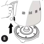 Чайник электрический Smeg KLF05PBEU