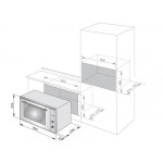 Встраиваемый электрический духовой шкаф Delonghi SLB 9 Rus