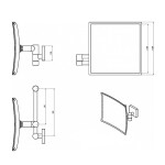 Зеркало косметическое Langberger 75485