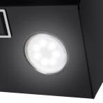 Каминная вытяжка Maunfeld Bridge 50 черный/черное стекло