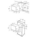 Встраиваемая посудомоечная машина Krona Havana 55 CI