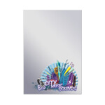 Зеркало Dubiel Vitrum Lustro City с рисунком 50x70