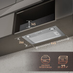 Каминная вытяжка Weissgauff Alpha 45 PB IX