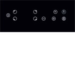 Встраиваемая индукционная варочная панель Lex EVI 640-1 BL