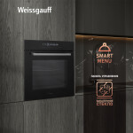 Встраиваемый электрический духовой шкаф Weissgauff EOM 791 SDB