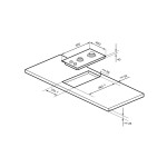 Встраиваемая газовая варочная панель Lex GVG 321 WH