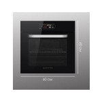 Встраиваемый электрический духовой шкаф Zigmund & Shtain EN 133.512 B