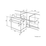 Встраиваемый электрический духовой шкаф Lex EDP 094 BL