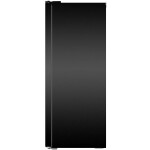 Холодильник Hyundai CS6503FV черное стекло