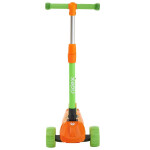 Самокат Ridex 3-х колесный Juicy, 120/80 мм, оранжевый/зеленый (4680459153951)