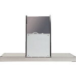 Каминная вытяжка Elikor Опал 90Н-650-Э3Д нержавеющая сталь