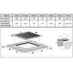 Встраиваемая индукционная варочная панель Korting HI 32021 B