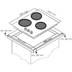 Встраиваемая газовая варочная панель Simfer H45V30M411