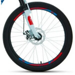 Велосипед Altair MTB FS 24 D синий/красный 2022 г 15" RBK22AL24053