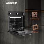Встраиваемый электрический духовой шкаф Weissgauff EOV 206 SB