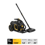 Пароочиститель Kitfort КТ-933 черный/оранжевый