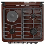 Комбинированная плита Ideal L405 коричневый