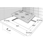 Встраиваемая электрическая варочная панель Beko HIC 64101 X