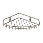 Полка металлическая угловая WasserKraft K-1511 матовый хром