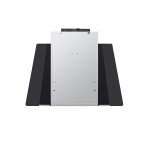 Каминная вытяжка Maunfeld Gloria 60 нержавеющая сталь/черное стекло