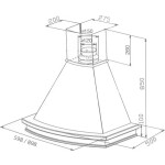 Каминная вытяжка Faber Trendy WB A90 (110.0338.675)