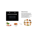 Встраиваемый электрический духовой шкаф Weissgauff OE 449 PDB